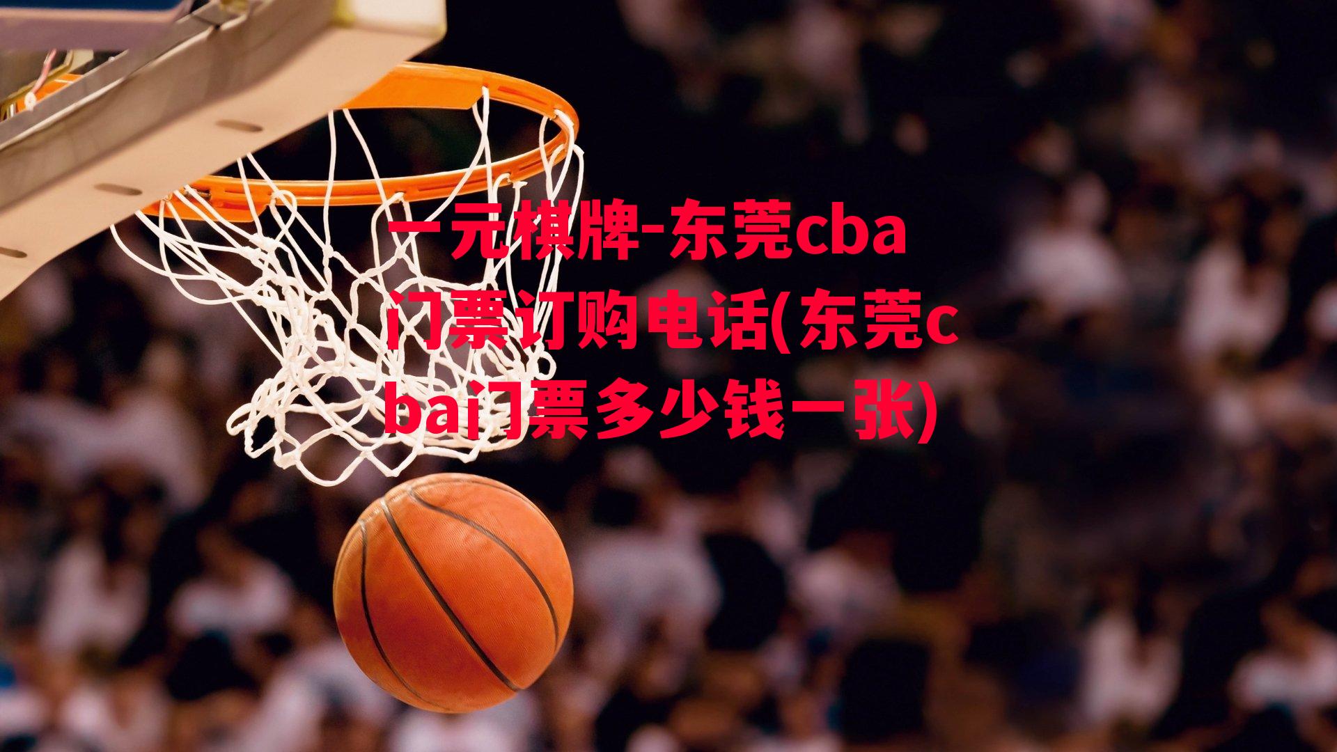 东莞cba门票订购电话(东莞cba门票多少钱一张)